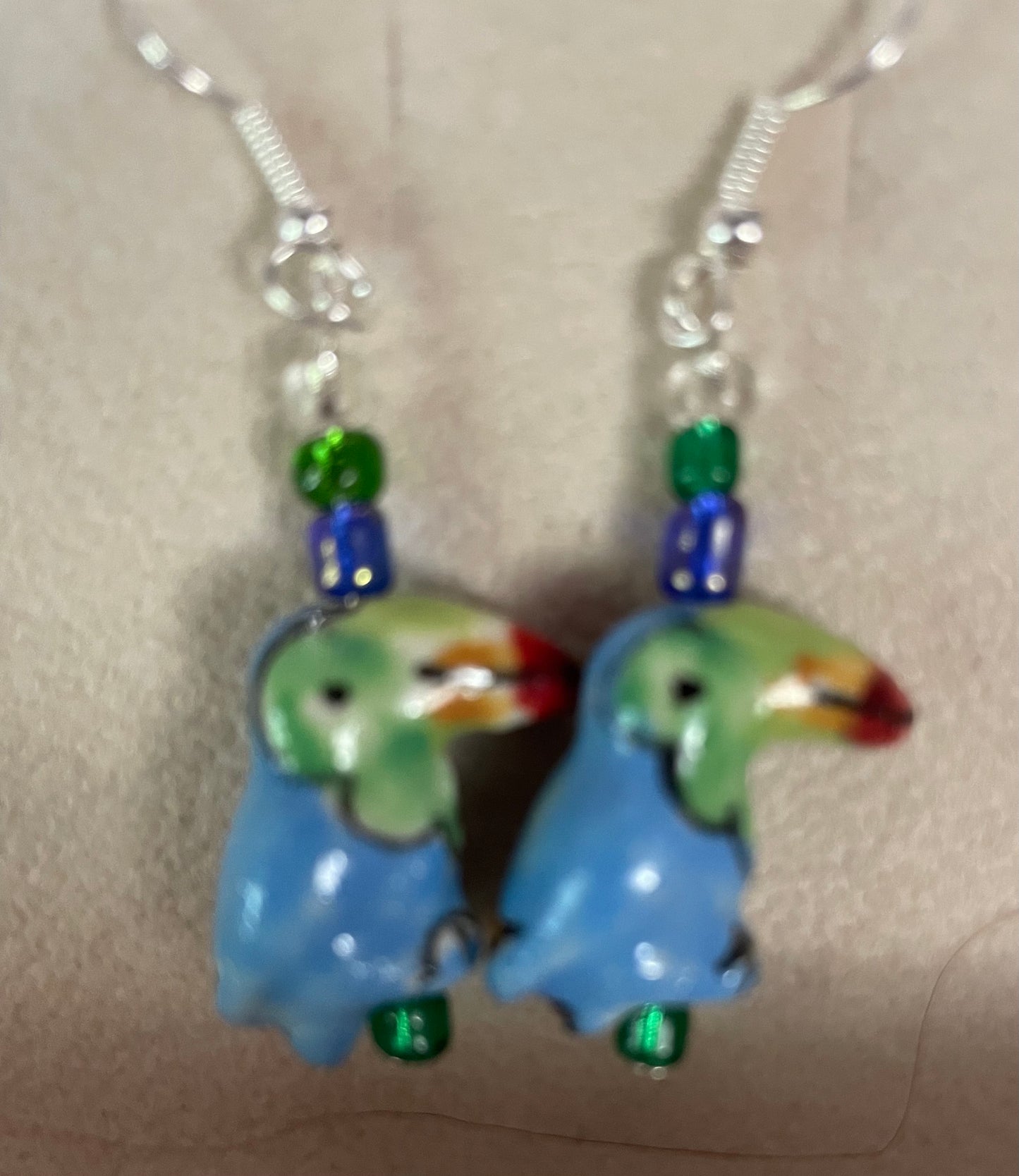 Toucan earrings