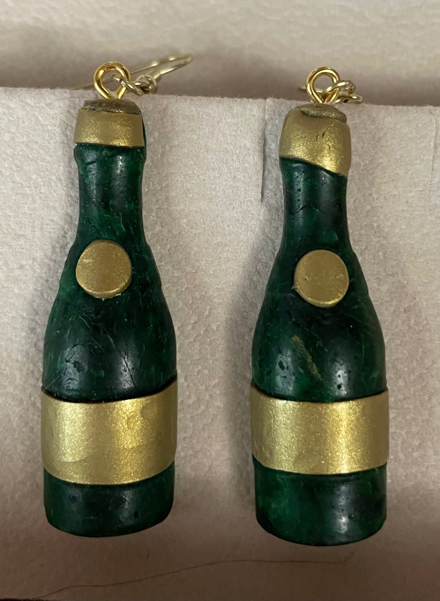 Champagne Bottle Earrings