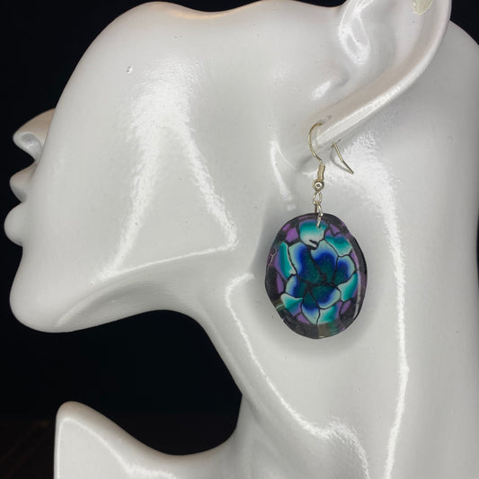 Pansy Earrings