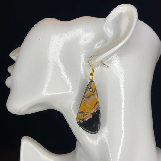 Golden Triangle Earrings
